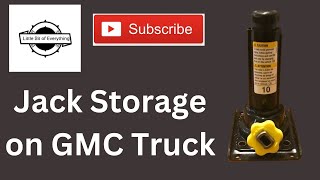 How to Find Jack on GMC Truck