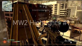 MW2 Highlights #1 (I HIT THE ILLCAMS 38 OPENER)