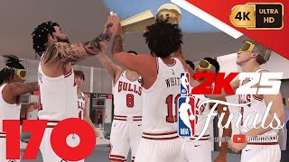 NBA 2K25 =My Career= [PC] (4K) EP170 {The NBA Finals} Game 4 {Bulls @ Mavericks}