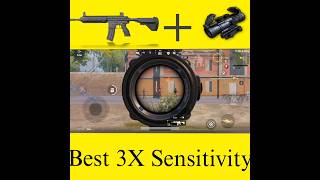 🔥3X Zero Recoil Sensitivity | 3X No Recoil Spray | 3X Zero Recoil Sensitivity with Gyroscope