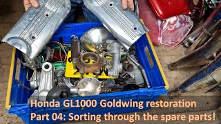 Honda GL1000 Goldwing restoration part 04