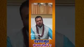 चरणामृत से क्या होता है | Dr  Yudhishthir Dhanrajh || Brampton Triveni Mandir || Reel || Motivation