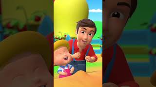 Petani Di Dell Lagu Untuk Kanak-Kanak #shorts #fun #rhymes #kids #cartoon #farmerinthedell