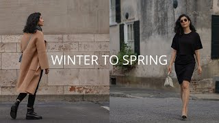 Transitional Outfit Ideas For Winter To Spring