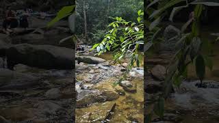 One of the beautiful waterfall in segamat district malaysia | Gunung ledang waterfall