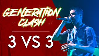 BLNKAY, FRENK & MORBO vs MUMEI, CUTA & PUNTA - 3vs3 - GENERATION CLASH