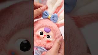 This actually smells sweet! Unboxing Baby Three Macaron Cute Bunny in Peach #babythree #blindbox