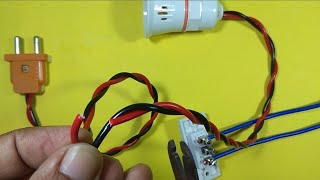 Two way switch connection | staircase wiring | bedroom light and fan wiring