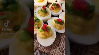 Japanese Miso Deviled Eggs