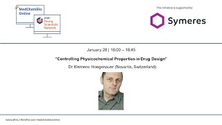 Controlling Physicochemical Properties in Drug Design - Dr Klemens Hoegenauer (Novartis, CH)