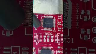 How To Apply Solder paste Flux On PCB Board #shorts