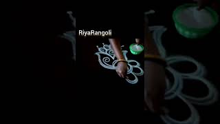 karthigai deepam kolam simple rangoli 1minute kolam  #muggulu #Rangoli... #shorts