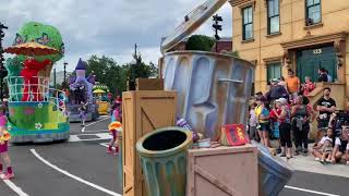 Sesame Street parade at SeaWorld Orlando