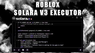 [NEW 2024] UPDATE ROBLOX SOLARA EXECUTOR | Free Download 2024 | Undetect & Bypass