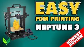 Easy 3D Printing - Elegoo Neptune 3 FDM [HONEST REVIEW]