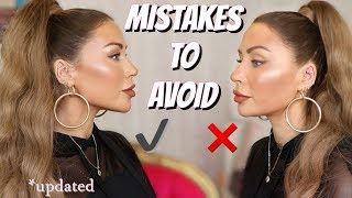 CONTOUR DO'S AND DONT'S | UPDATED 2019 How to contour and highlight - MY NEW ROUTINE !