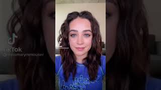 Mary Mouser Cute Video #shorts #marymouser