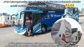 Po Haryanto Pada Telat Masuk Terminal Mala Hino Balap Tampil Ganas Efek Jam Mepet Langsung Suoos