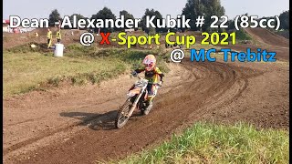 Dean-Alexander Kubik #22 - 85cc - X-Sport Cup 2021 @ MC Trebitz