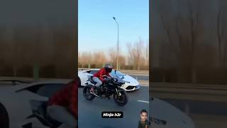 Ninja H2R 2klike kawasaki Ninja H2R rider Bike 🏍 #shorts #shortsvideo @refugiomental6032  1k 1M 1k