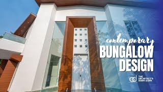 5000 Sq FT CONTEMPORARY BUNGALOW AT PUNE | SPARC DESIGN