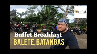 Cintai Coritos Buffet Breakfast Ride.