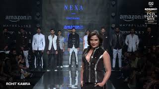 Richa Chadha as Show Stopper for "Black or White" at Amazon India Fashion Week 2017