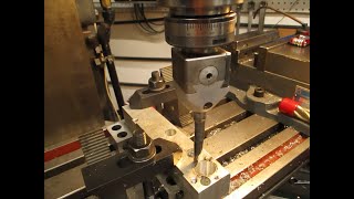 Final test tenth set boring head on Brown&Sharpe milling machine