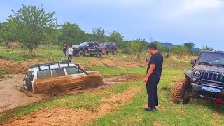 Jeep Wrangler Team vs Mitsubishi Pajero | Off-road 4x4 Battle