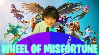 🍩LIVE FORTNITE WHEEL OF MISFORTUNE SQUADS WITH MINETHEJ AND FANS