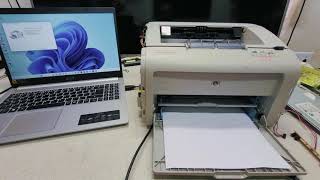 Imprimindo papel em branco, The HP LaserJet 1020 is out of paper or misfed #impressora #resolvido