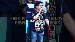 Ambassador MC's Performance of 'Free Palestine' at Bradford City Park Protest