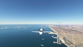 Fs2020 Fly From Du❤️bai To Abu💝Dhabi By Phenom 100