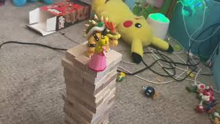 Bowser takes a big fall