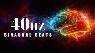 Harnessing 40Hz Binaural Beats for Alertness and Memory, Adjust Your Mind for intense Concentration