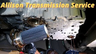 Allison Transmission Filter and Fluid Change - How to Do a Full Service On an Allison Transmission