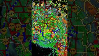 Hurricane Helene moving inland radar loop #hurricane #Helene #hurricanehelene #weather