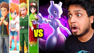 My Mewtwo vs All Gym Leader Challenge - Pokémon Let's Go Pikachu #25