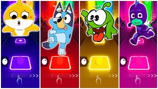 Bluey Bingo VS Baby Shark Song VS Om Nom VS Pj Masks 🎶 Who Will Win?