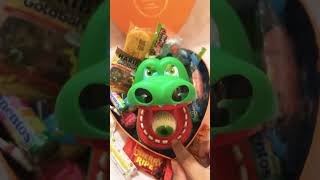 crocodile biting candy eyeball ^^ #shorts #youtubeshorts #ytshorts #cute