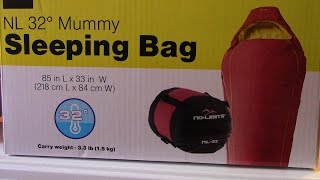 No Limit 32 degree bag review