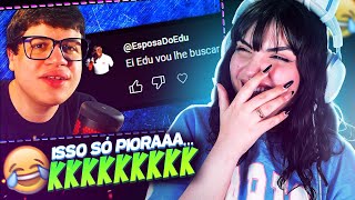 GAMES EDUUU lendo comentários ESTRANHOS!!🤣 #29