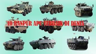 10 KENDARAAN TEMPUR  APC (Armoured Personnel Carrier) TERBAIK DI DUNIA