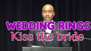 Wedding Rings | Kissing of Bride by Pastor Gino Jennings