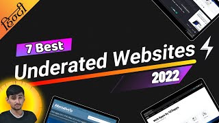 7 Best Underrated Websites That Are Actually Useful |TECH UNITED