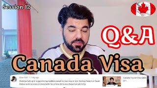 Canada Tourist Visa |Q&A| S12