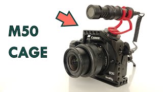 3 benefits of the SmallRig camera cage for your Canon M50