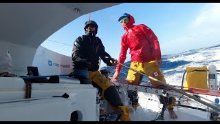 Newbie sailor makes it into the "20 knots Club" mid North Atlantic - Ep192 - The Sailing Frenchman