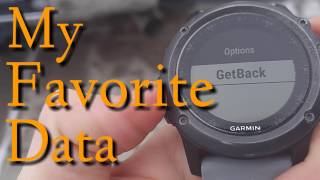 Garmin Fenix 3 : Get Back (Data Field Navigation Tool)