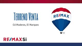 Terreno Venta Cd Maderas, El Marques Lote 36